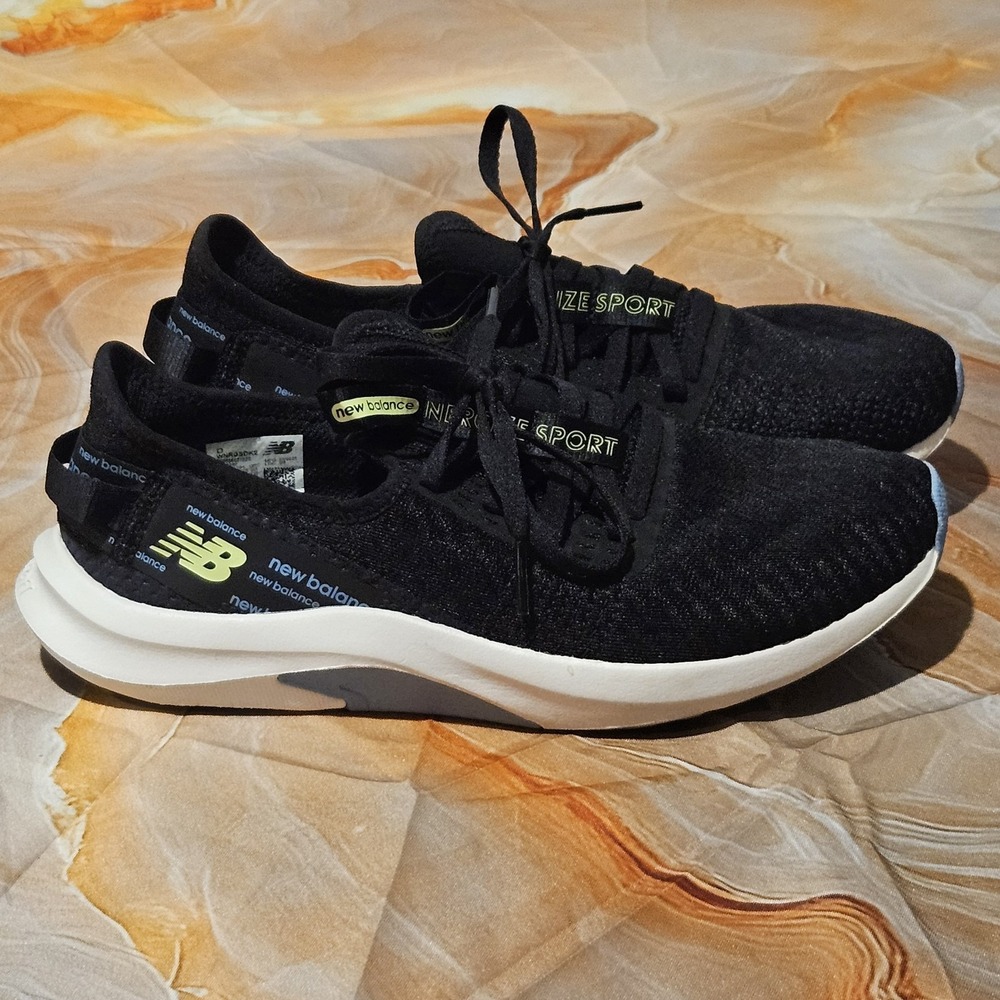 New Balance DynaSoft Nergize Sport Womens 7.5 Black Sneakers WNRGSDK2